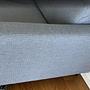 3-Seater Sofa Bed Blue 2