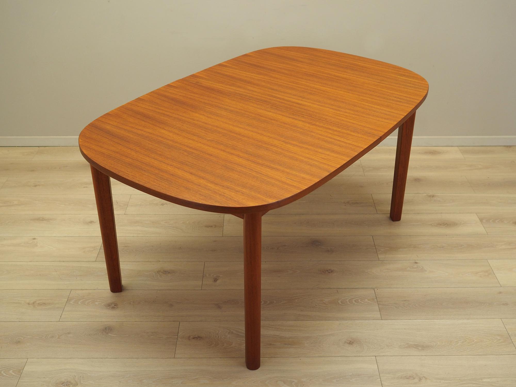 Tavolo da pranzo in teak anni '70 5
