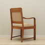 Vintage Armchair Oak Velvet Brown 1950s 6