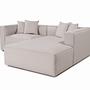 Mora Ecksofa Links Beige 3