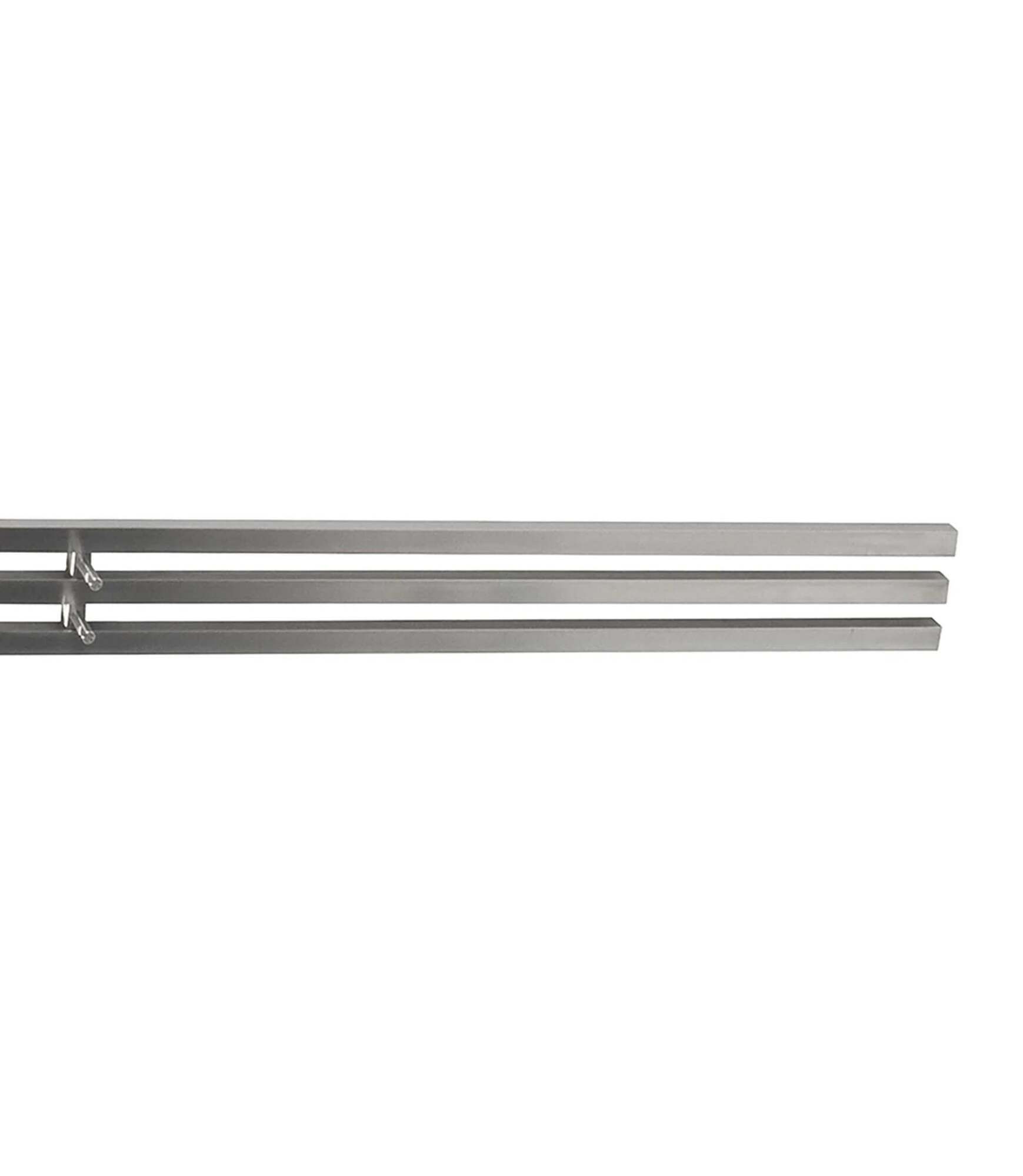 Garderobe Edelstahl Silber 1