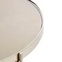 Allure Runder Beistelltisch Spiegel Gold 2