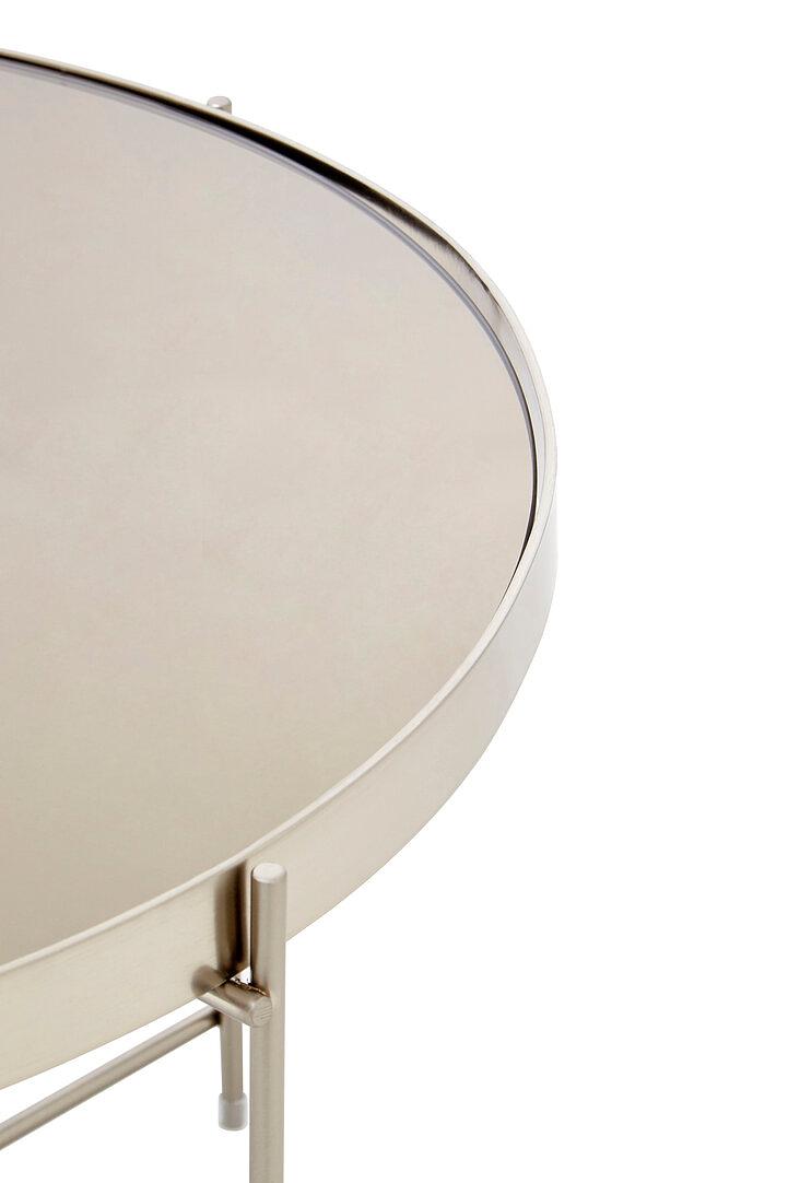 Allure Runder Beistelltisch Spiegel Gold 2
