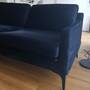 Astha 2-Sitzer Sofa Samt Dunkelblau  3
