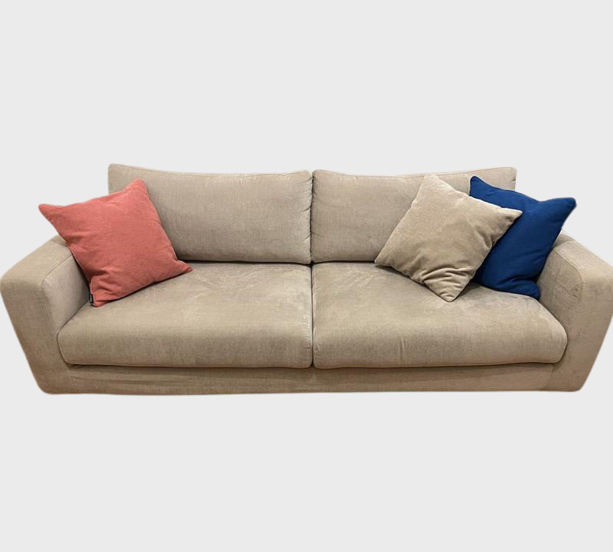 Dylan Sofa 3-Sitzer Danny Cream 1