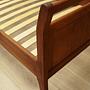 Bed Teak Brown 1970s 9