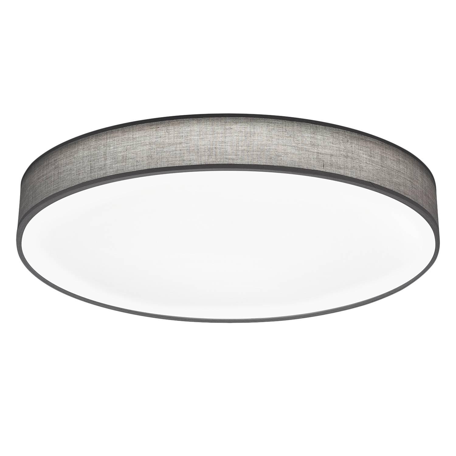 LED-Deckenleuchte Lugano Grau Ø 75cm 0