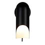 1-Single-flame wall light Rochelle Aluminum Black 3