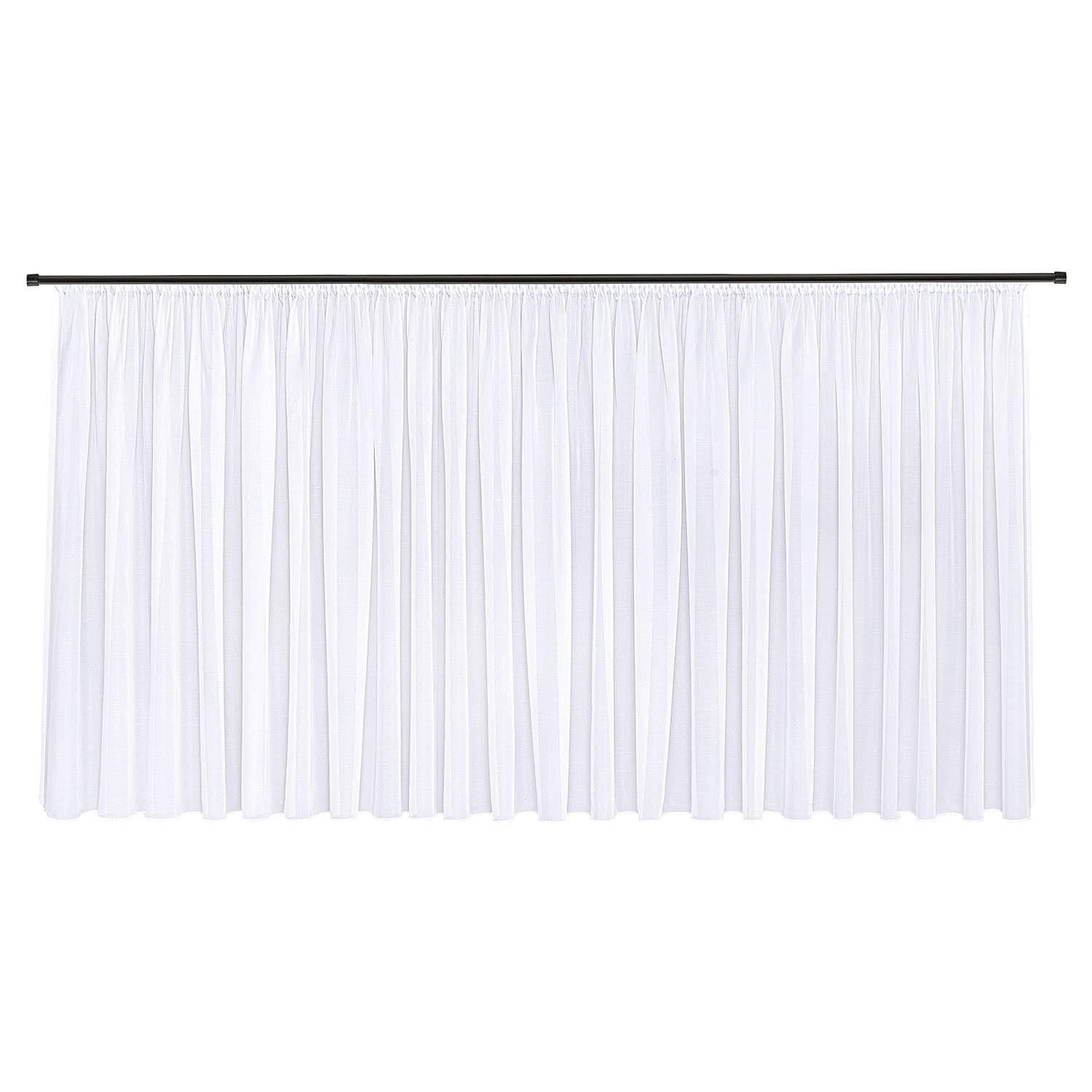 Gardine Alina Webstoff Weiß 600 x 150 cm 0