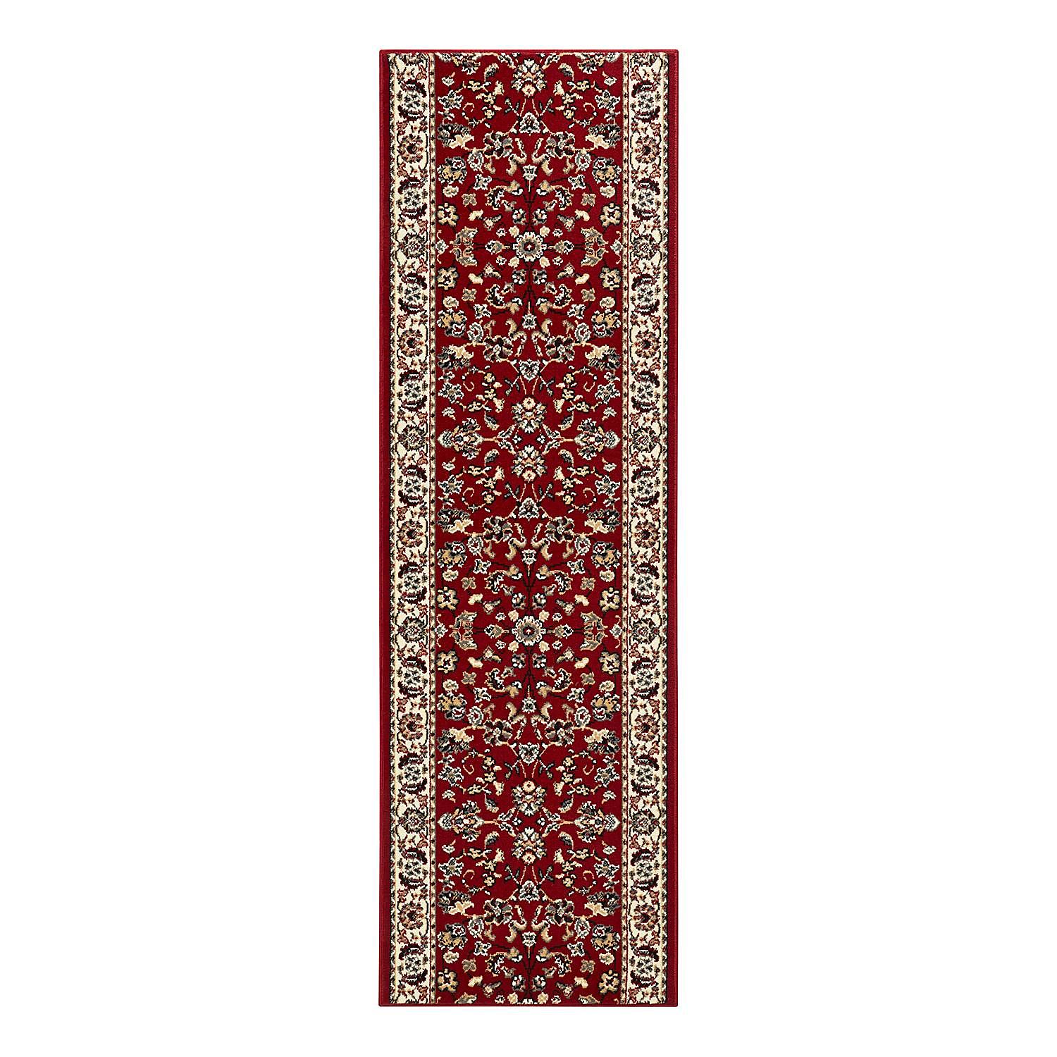 Läufer Jute Rot 80 x 250 cm 2