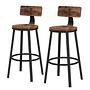 2x Paoli Barstuhl Altholz Schwarz 0