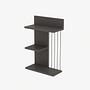 Kinik Wall shelf Wood veneer Anthracite 4