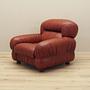 Armchair Leather Burgundy 1970s 3