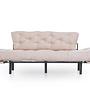 Nitta Triple Sofa Bed 3-seater Cream 5