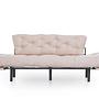 Nitta Triple Schlafsofa 3-Sitzer Creme 5