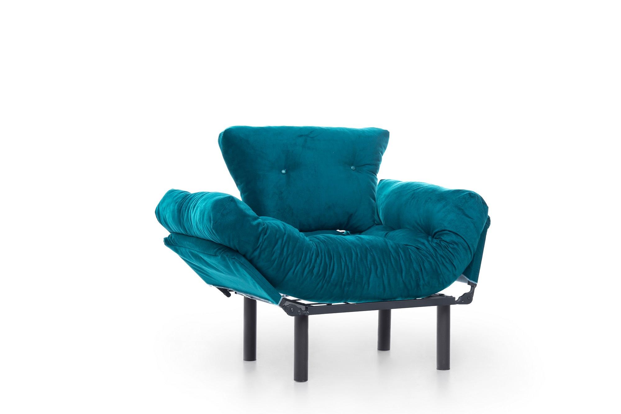 Nitta armchair Petrol Green 8