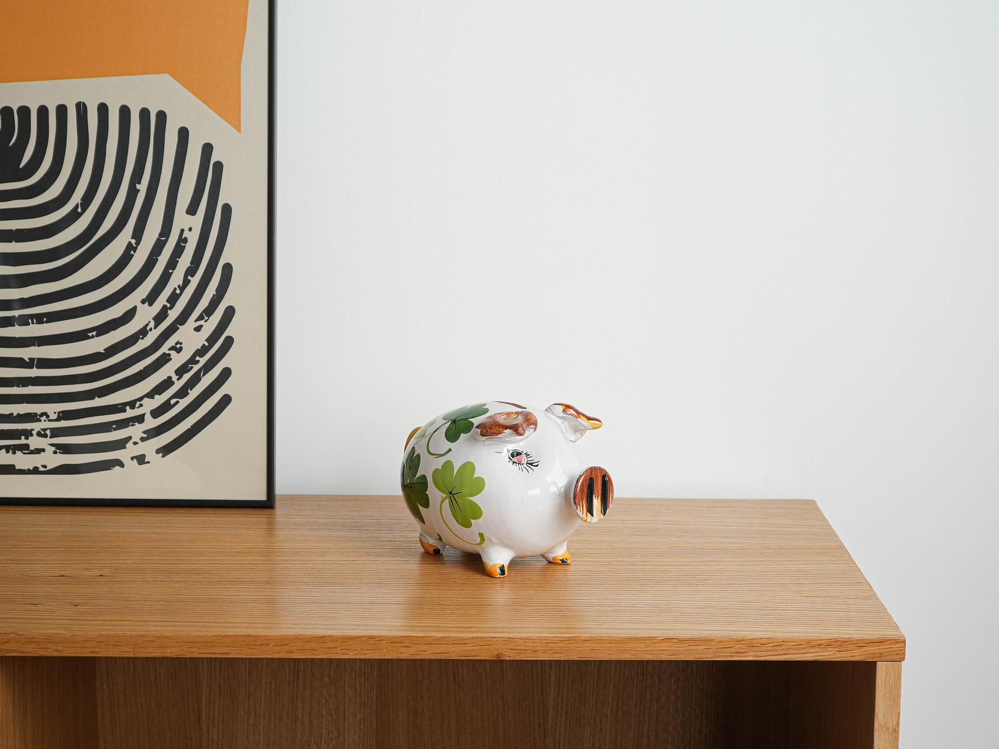 Ceramic piggy bank 1970s 7