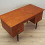 Vintage Teakwood Desk Brown 1970s 6