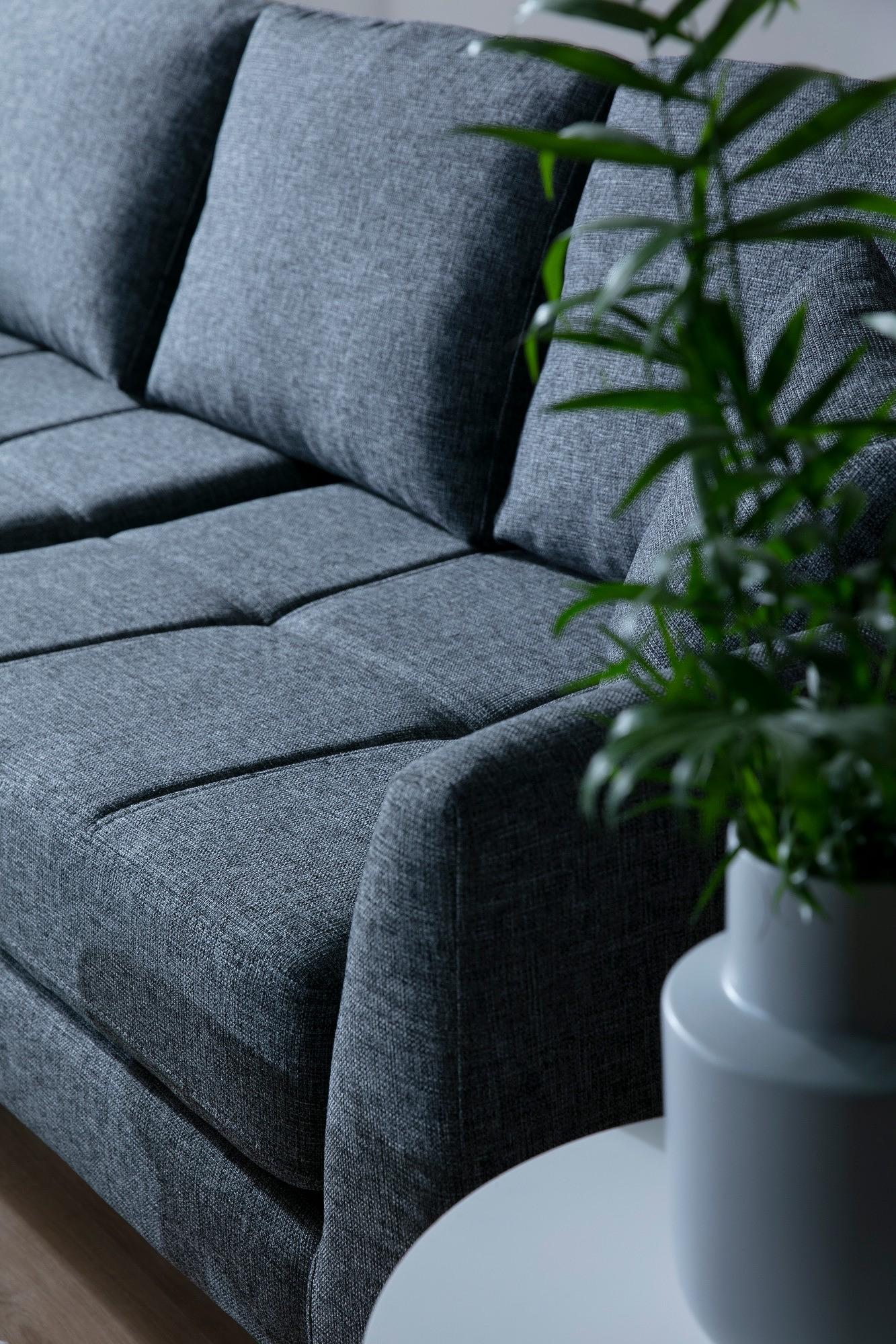 Tempo Ecksofa Links Grau 4
