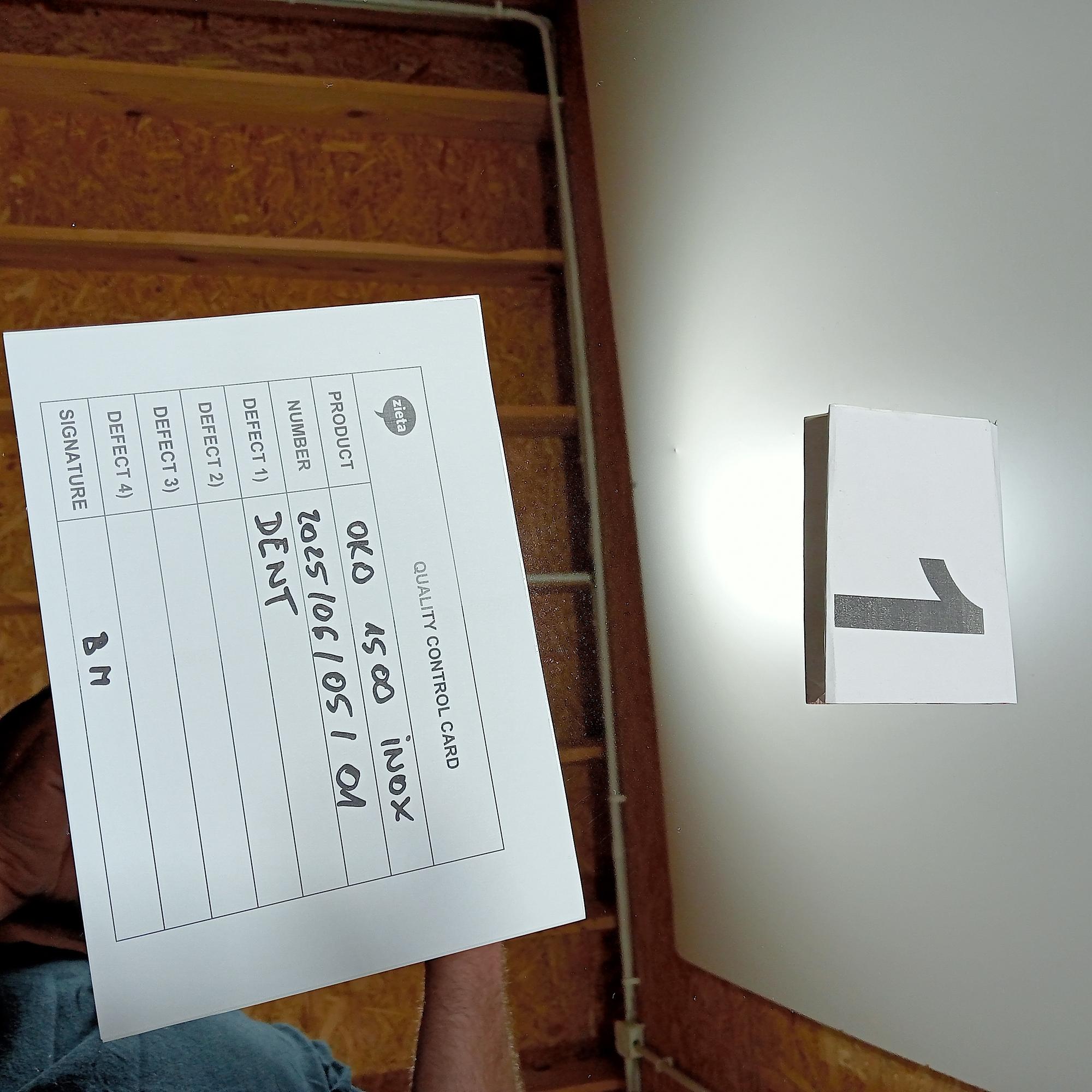 OKO Specchio 1500 Acciaio Inossidabile Inox Lucidato Argento 3