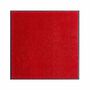 Fußmatte Mischgewebe Rot 100 x 100 cm 0