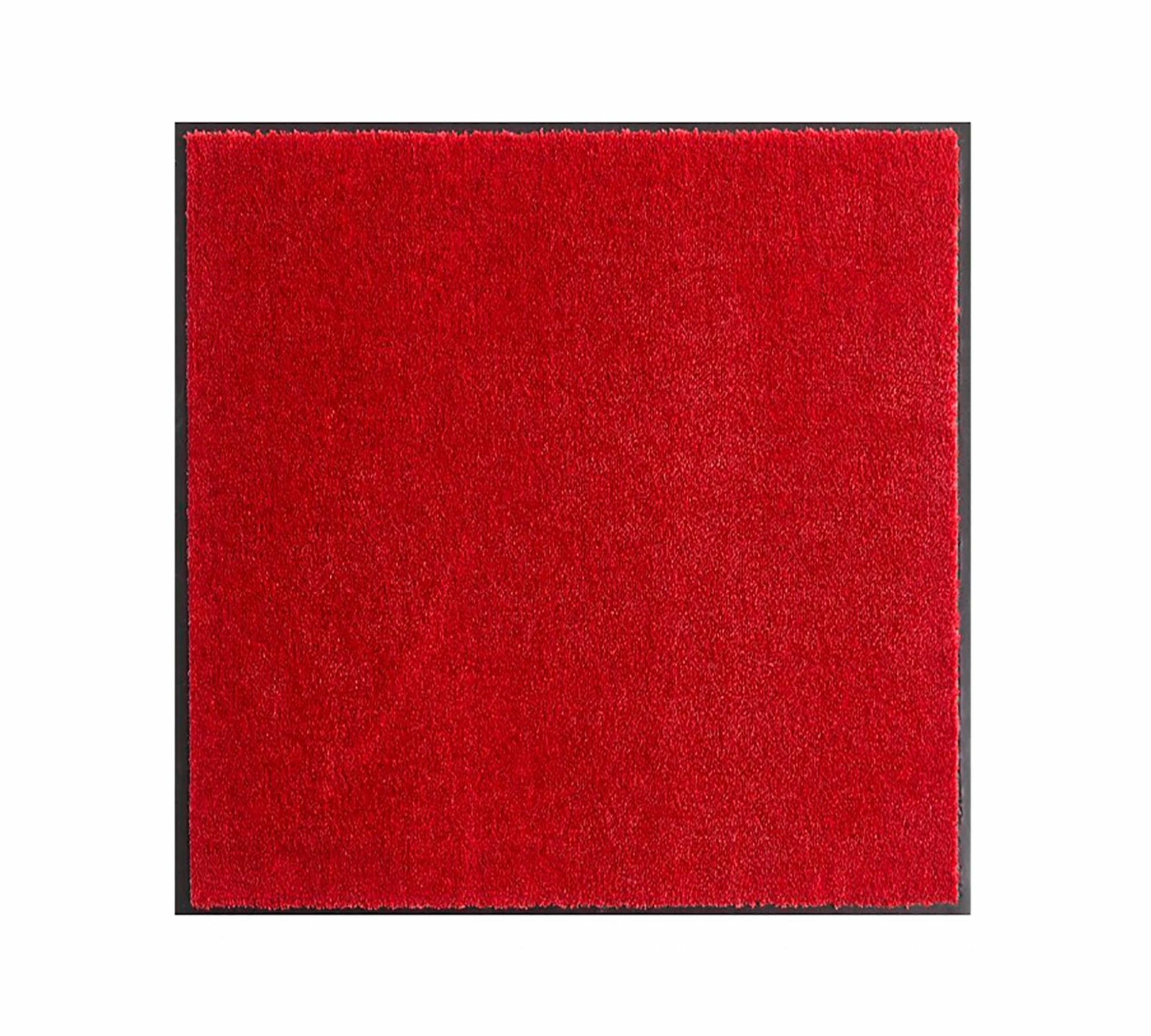 Fußmatte Mischgewebe Rot 100 x 100 cm 0