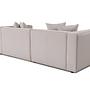 Mora XL 2-Sitzer Sofa Grau 4