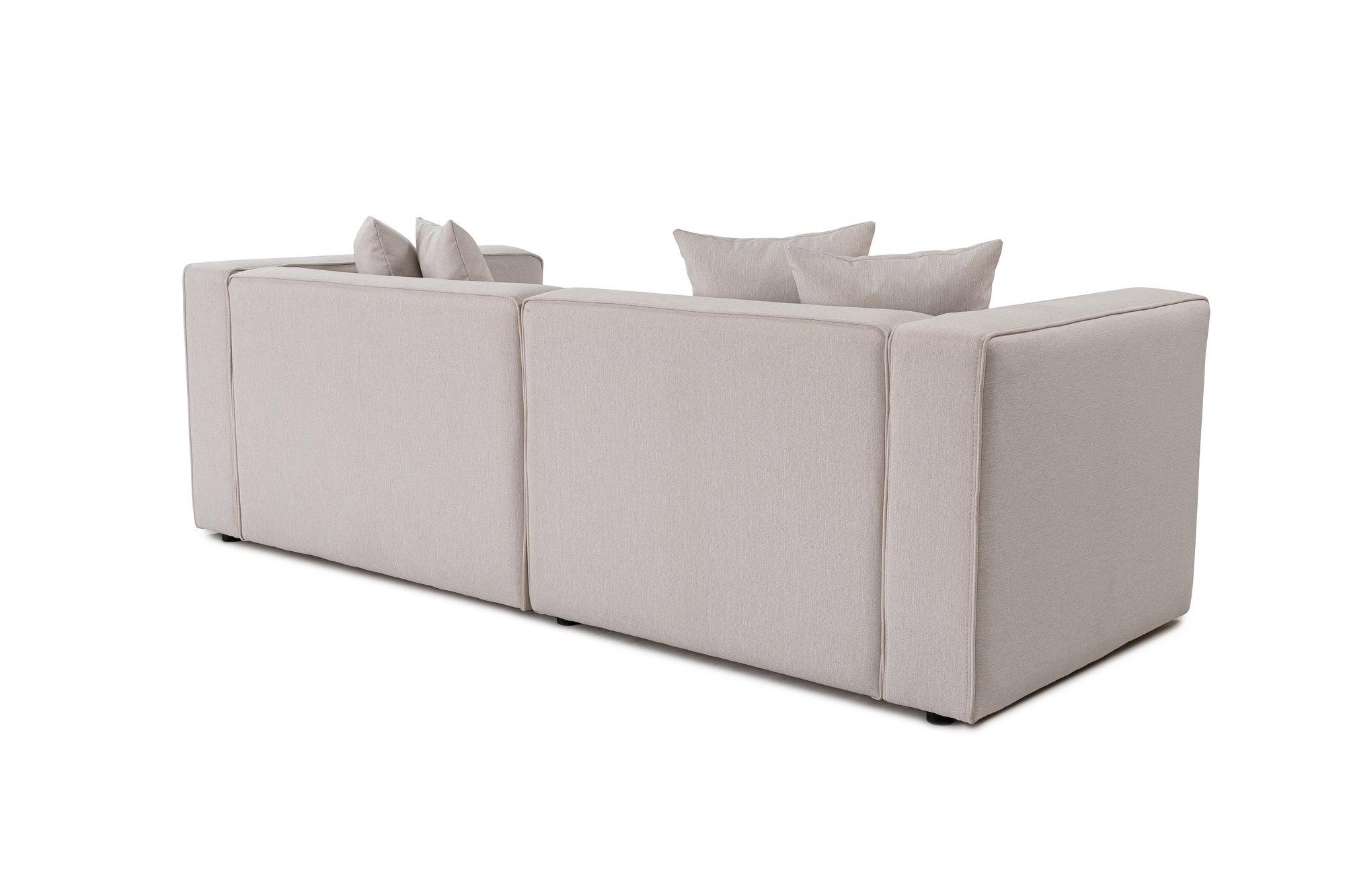 Mora XL 2-Sitzer Sofa Grau 4