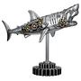 Figur Hai Steampunk Silber Kunstharz 38 x 29 x 12 cm 3