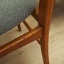 6x Dining chair teak 1970s 14