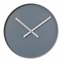 Rim Wanduhr Stahl Grau 0