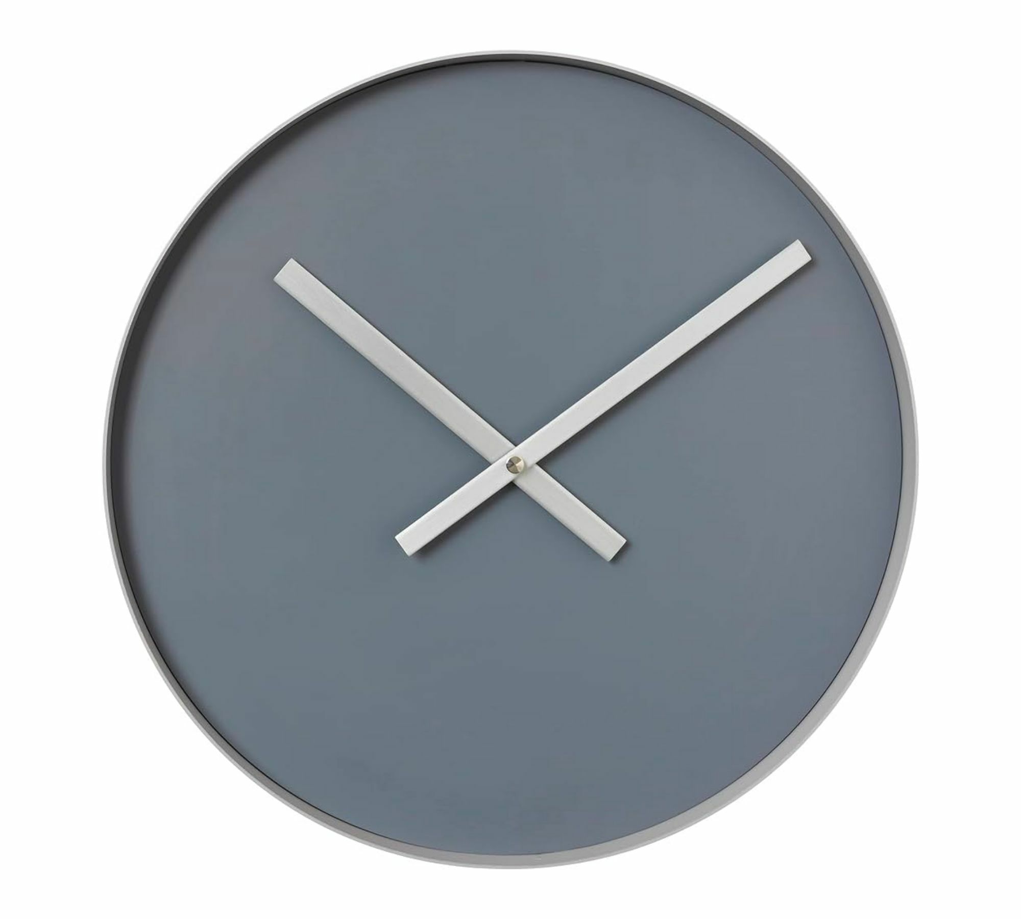 Rim Wanduhr Stahl Grau 0