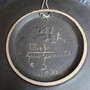 Vintage Wandteller Keramik Mehrfarbig 1950er Jahre 2