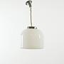 Hängelampe Glas Metall 1970er JahrePendant lamp glass metal 1970s 2
