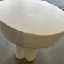 Crown-Table Fiber-Concrete Bone White 3