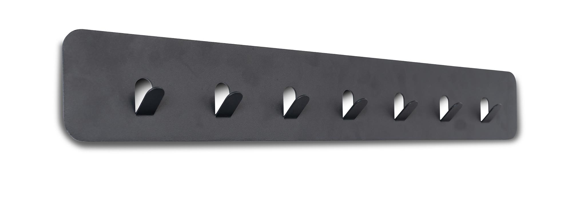 Targat Garderobenleiste Metall Anthrazit 2