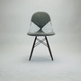 Eames Wire Chair DKR mit Polster Grau 0