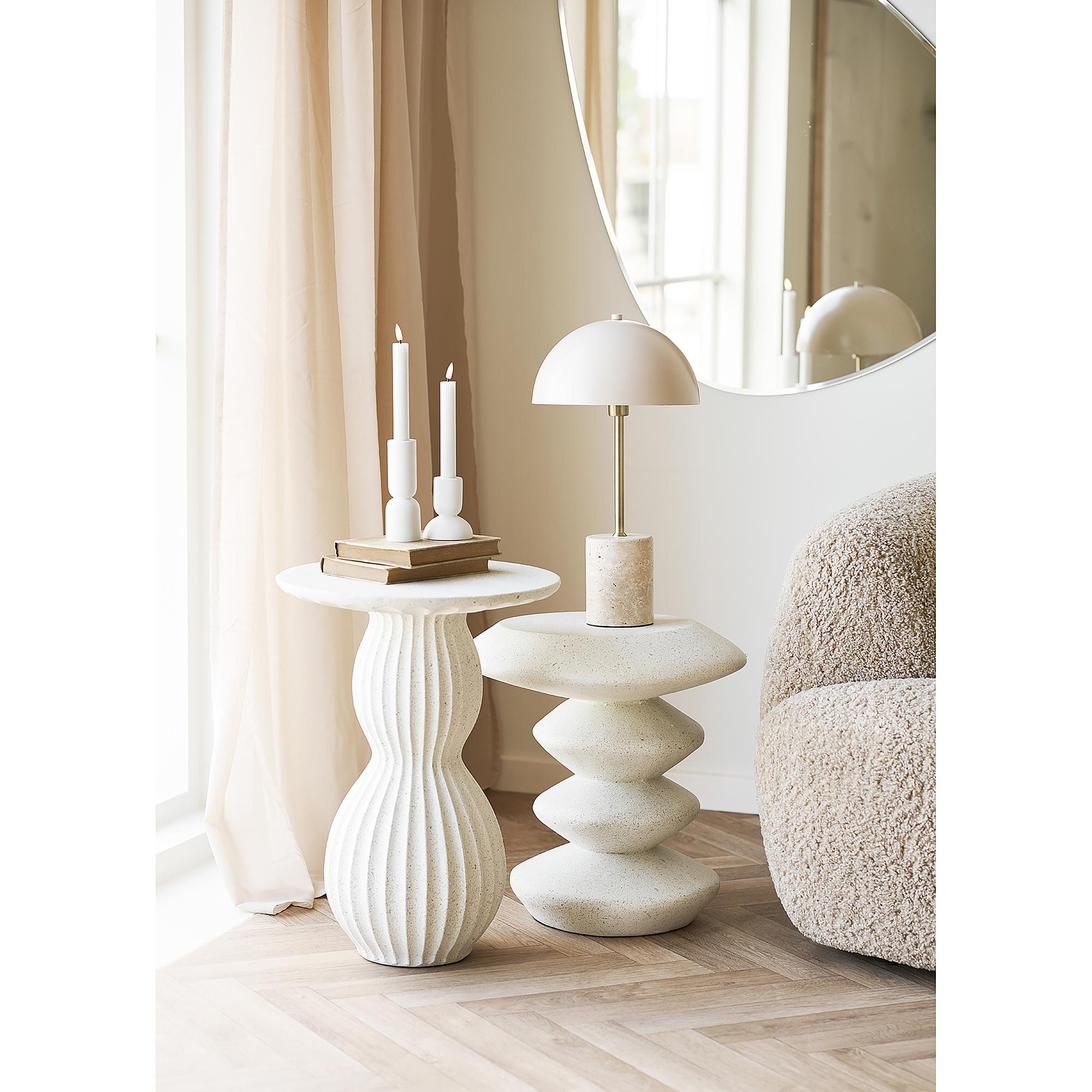 Leahigh Beistelltisch Typ A Weiß 3