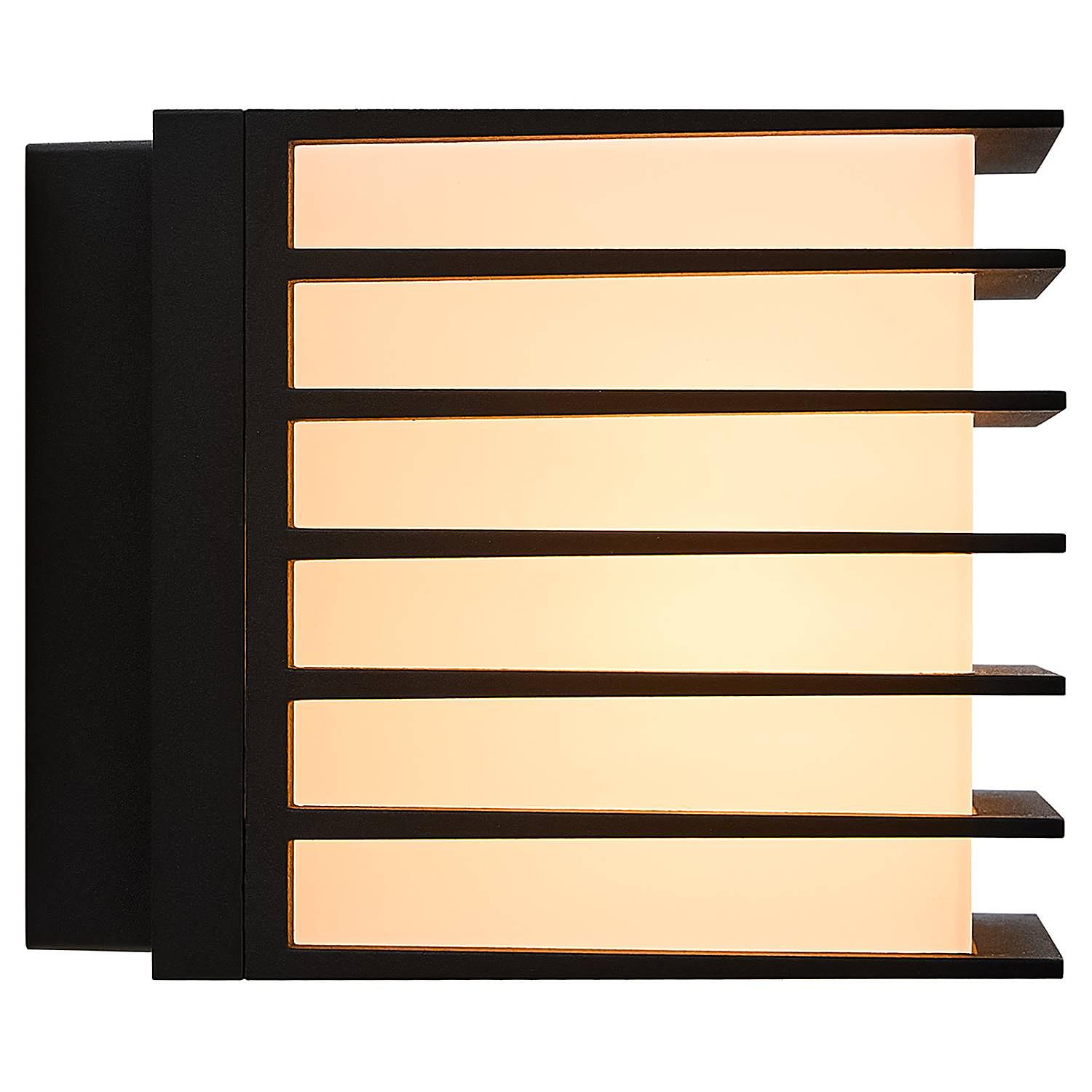 Fluctus Wandleuchte Aluminium Schwarz 1-flammig 3