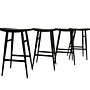 Freja Bar stool Black  0