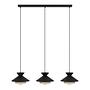 Grizedale Pendant Lamp Steel 3-light 3