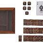 Churchill Spiele-Set mit Domino, Würfeln und Spielkarten
 5