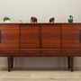Vintage sideboard teak wood brown 1960s 1