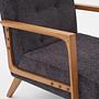 Kemer Sessel Holzfurnier Anthrazit 4
