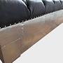 Chesterfield Sofa 3-Sitzer Leder Dunkelbraun 2