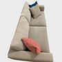 Dylan Sofa 3-Sitzer Danny Cream 2