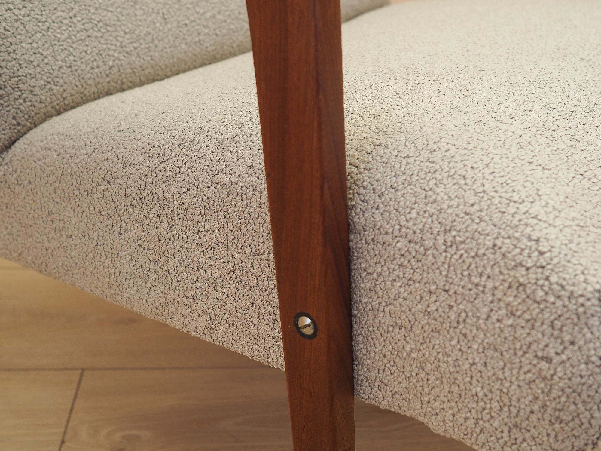 Teak armchair 1970s 9