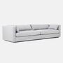 Stockholm Sofa 4-Sitzer Grau 2