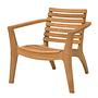 Regatta Lounge Stuhl Teakholz Braun 0