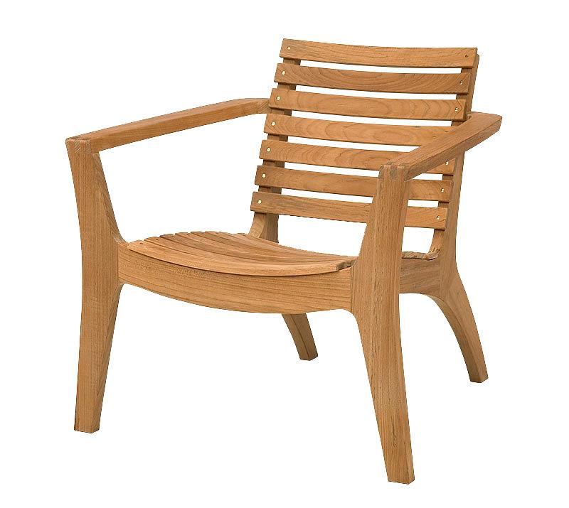 Regatta Lounge Stuhl Teakholz Braun 0
